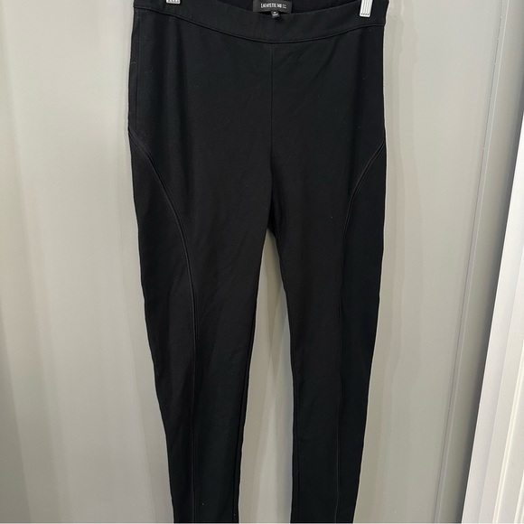 Lafeyette 148 Black Stretchy Slack Pants Size Medium - Picture 3 of 5